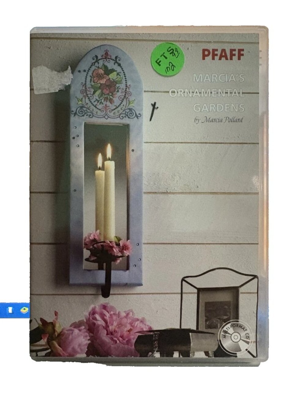 Pfaff 2006 Embroidery Machine Designs CD 398 Marcia's Ornamental Gardens